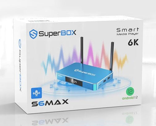 New SuperBox S6 MAX Smart Media Player
